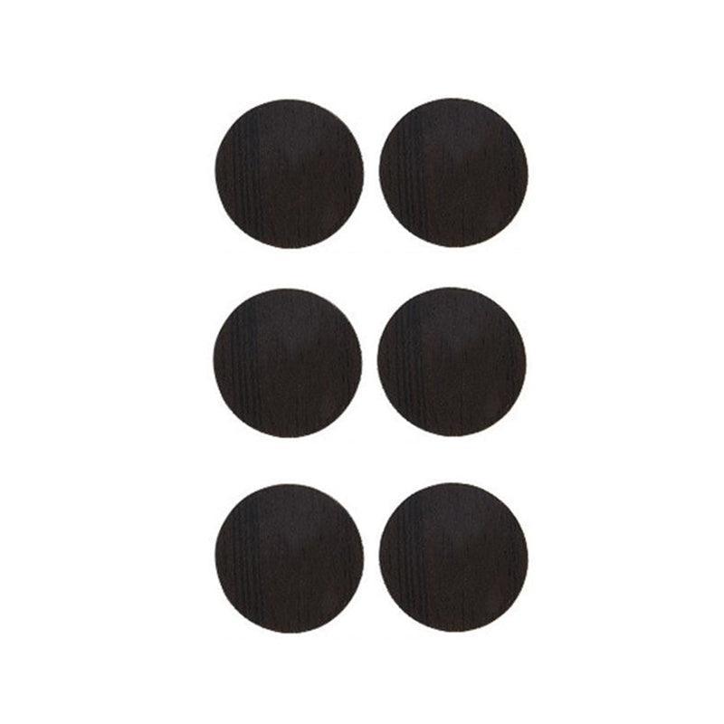 54 X Self Adhesive Decorative Screw Cover Caps Holes Cams Furniture Kitchen 20mm - PC 191