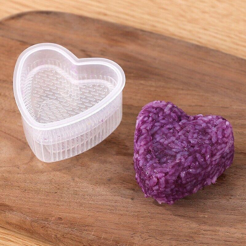 6X Onigiri Mold Sushi Rolls Rice Ball Bento Press Maker Mould Diy Kitchen Tools