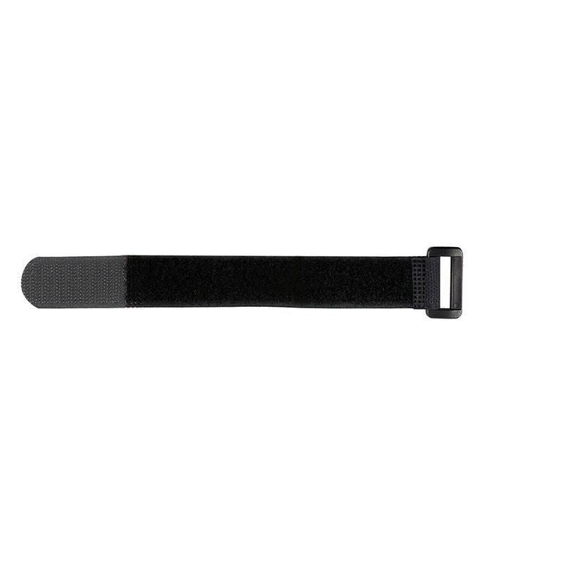 Magic Cable Ties Reusable Winder Coded Organiser Cords Hook Loop Black - 20*200mm 10PCS