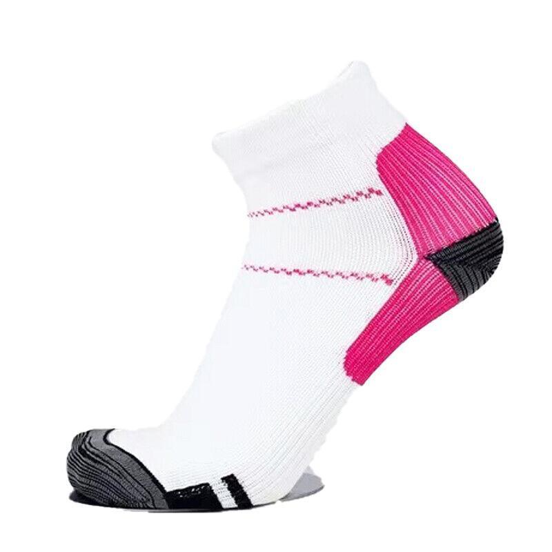 L XL Ankle Compression Socks for Foot Support and Daily Comfort Unisex - Black-Blue