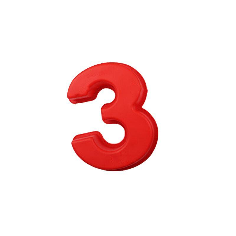 10 Inch Silicone Number Cake Mould Birthday Baking Pan Fondant Tools - 7