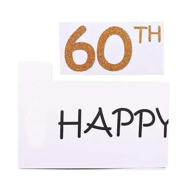 1Th 18Th-60Th Photo Booth Props Picture Frame Wedding Birthday Party Decoration - Happy 18TH