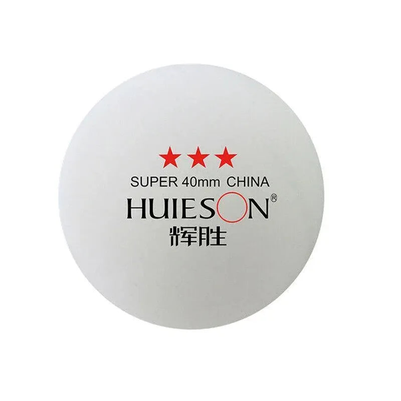 30PCS 3-Star Table Tennis Balls Professional Pingpong Ball Training Ball 40mm - White