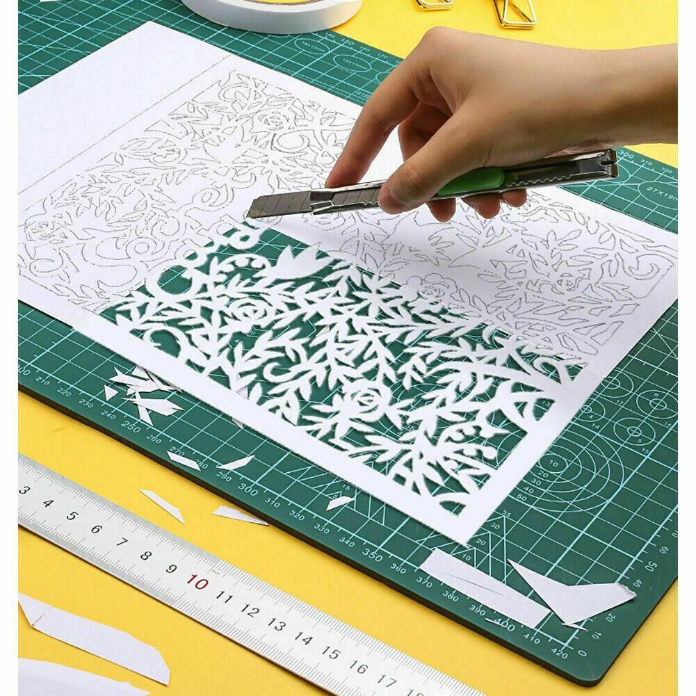 Junesix A1 A2 A3 A4 A5 Pvc Cutting Mat Durable Diy Self Healing Engraving Pad Au - A1