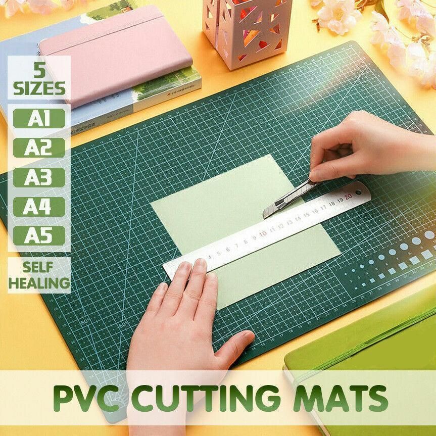 Junesix A1 A2 A3 A4 A5 Pvc Cutting Mat Durable Diy Self Healing Engraving Pad Au - A3