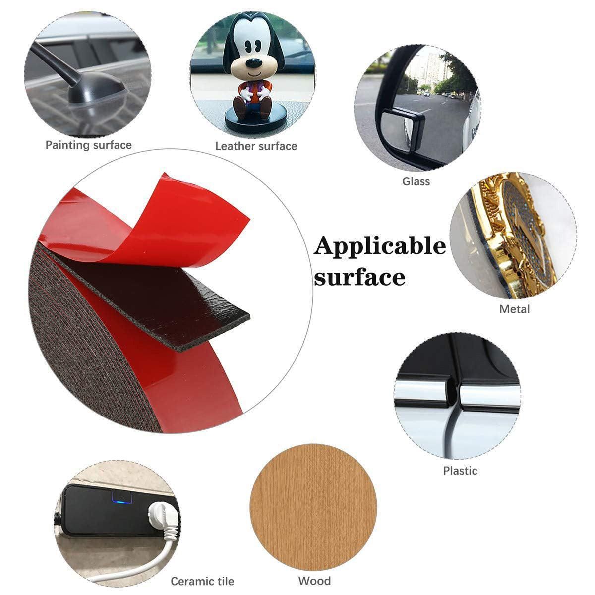 Double Sided Pe Foam Tape Waterproof Adhesive Mounting Car Trim Body Platestrong - 24mm*5m