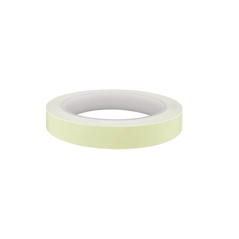 1cm x 3m Glow in the Dark Self-Adhesive Tape Fluorescent Decorative Strip - Yellow 1cm*3m