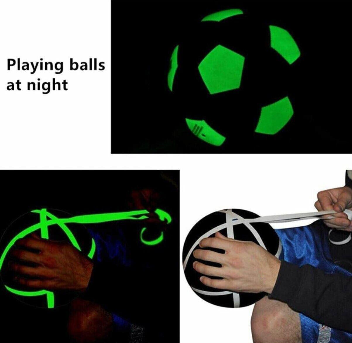 1cm x 3m Glow in the Dark Self-Adhesive Tape Fluorescent Decorative Strip - Blue 1cm*3m