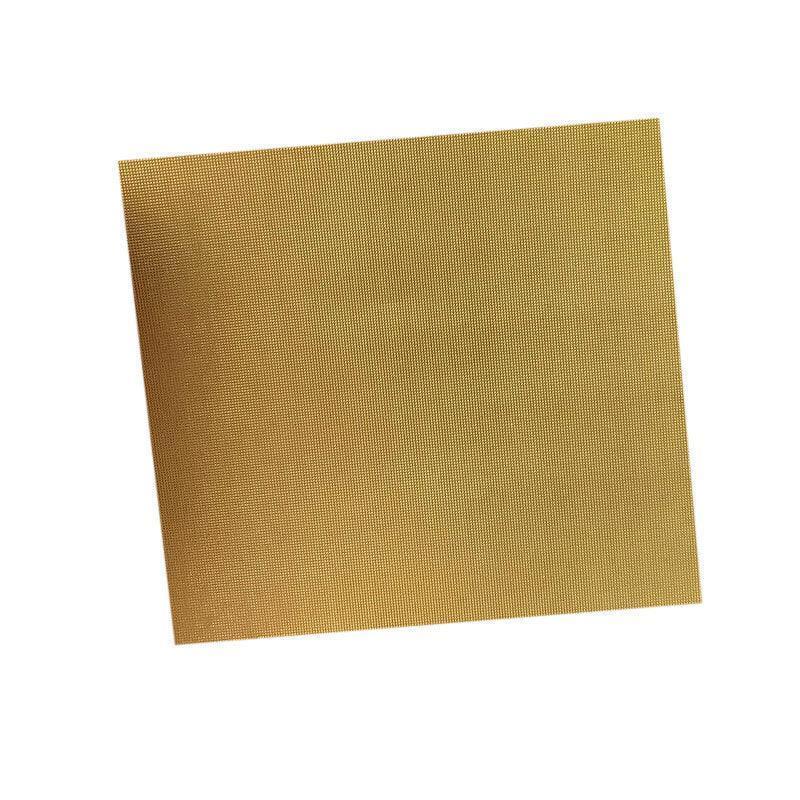 100PCS Tin Foil Aluminium Wrapping Square Chocolate Wrappers 10CM - Brown/Gloss