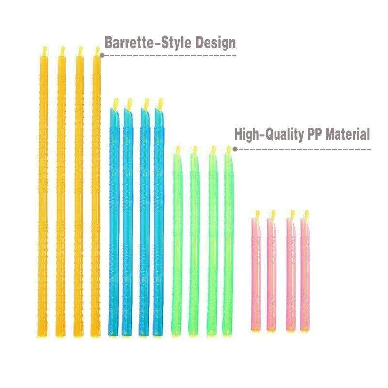 8/16/24PCS Kitchen Sealing Sticks Reusable Clips Bag Sealer Lock Rod Bags Sealer - 8PCS