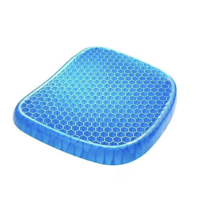 Gel Honeycomb Seat Comfort Cushion Flex Back Support Spine Protector - 1000g (44*36.5*4.5CM)