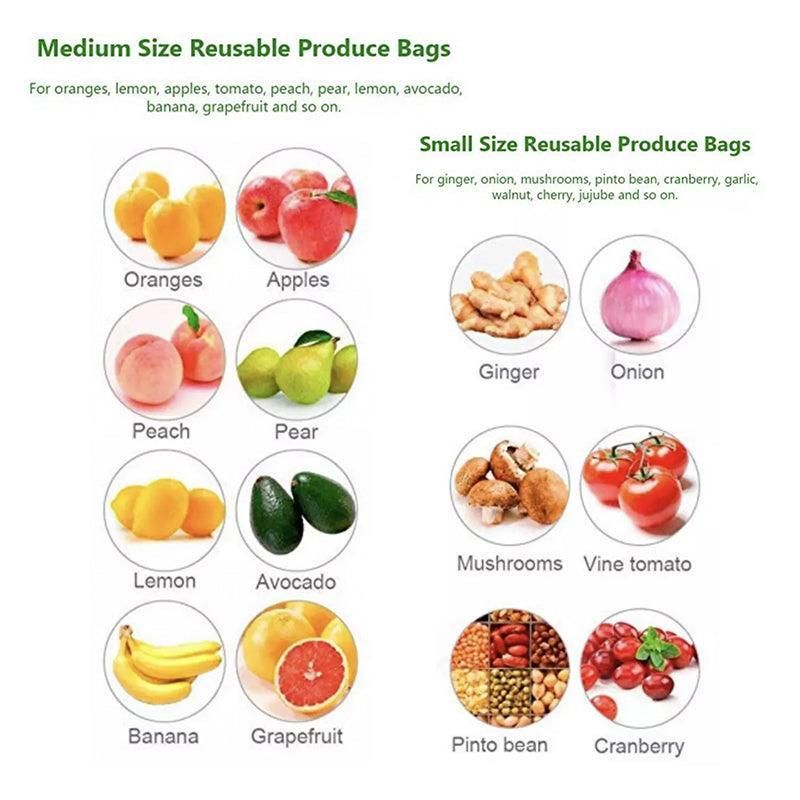50X Fruit Net Bags Agriculture Garden Vegetable Protection Mesh Insect Proof - 20*30 (50 PCS)
