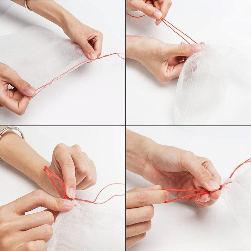 50X Fruit Net Bags Agriculture Garden Vegetable Protection Mesh Insect Proof - 20*30 (50 PCS)