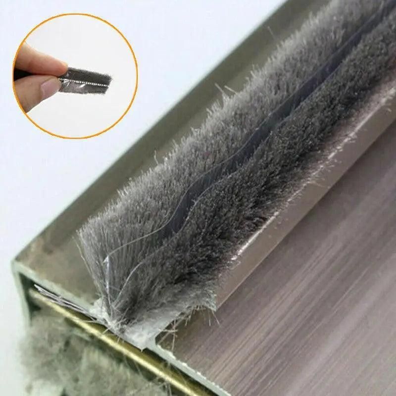 10M Hairy Seal Brush for Door & Window Draught Exclusion - 7x6mm(10M)