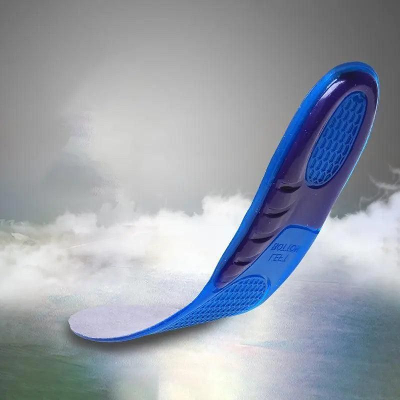 Comfort Gel Insoles with Arch Support for Flat Feet and Everyday Footwear - 1 Pair 35-38(24.5CM)