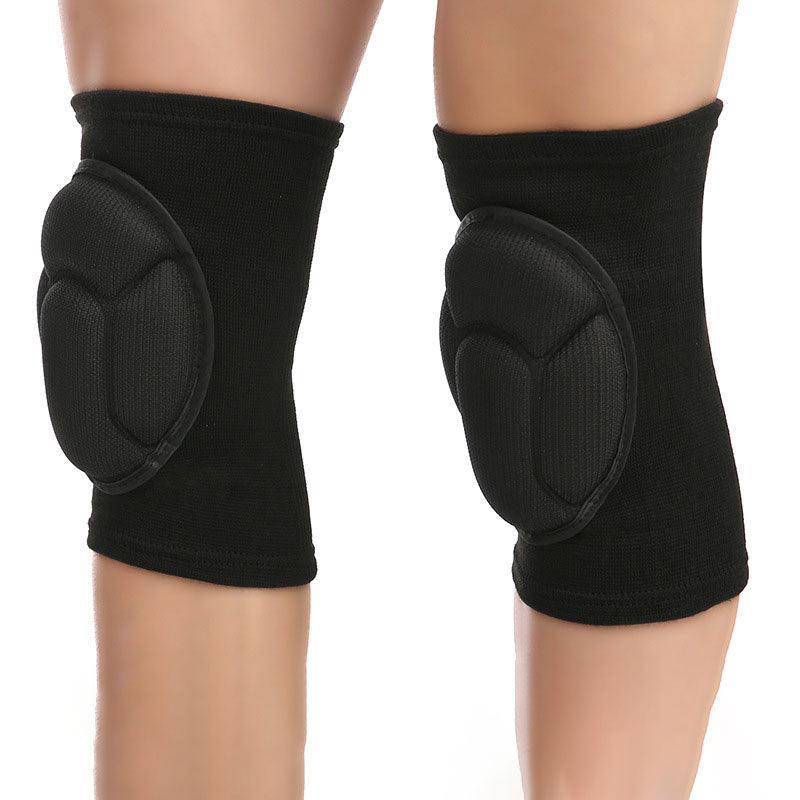 Aolikes Knee Pad Crashproof Antislip Brace Leg Sleeve Guard Protector Support - Blue*1 Pair