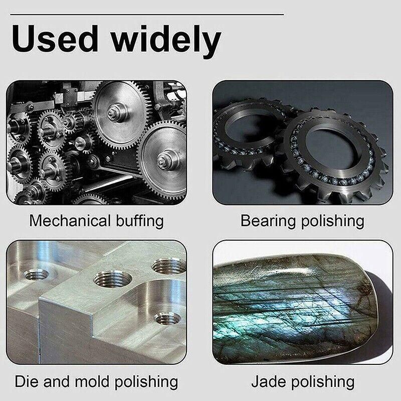 10 Pack Chain Tool Sharpener Grinding Stones for Rotary Bit Kits 4/4.8/5.5mm - 3MM X 4.8MM
