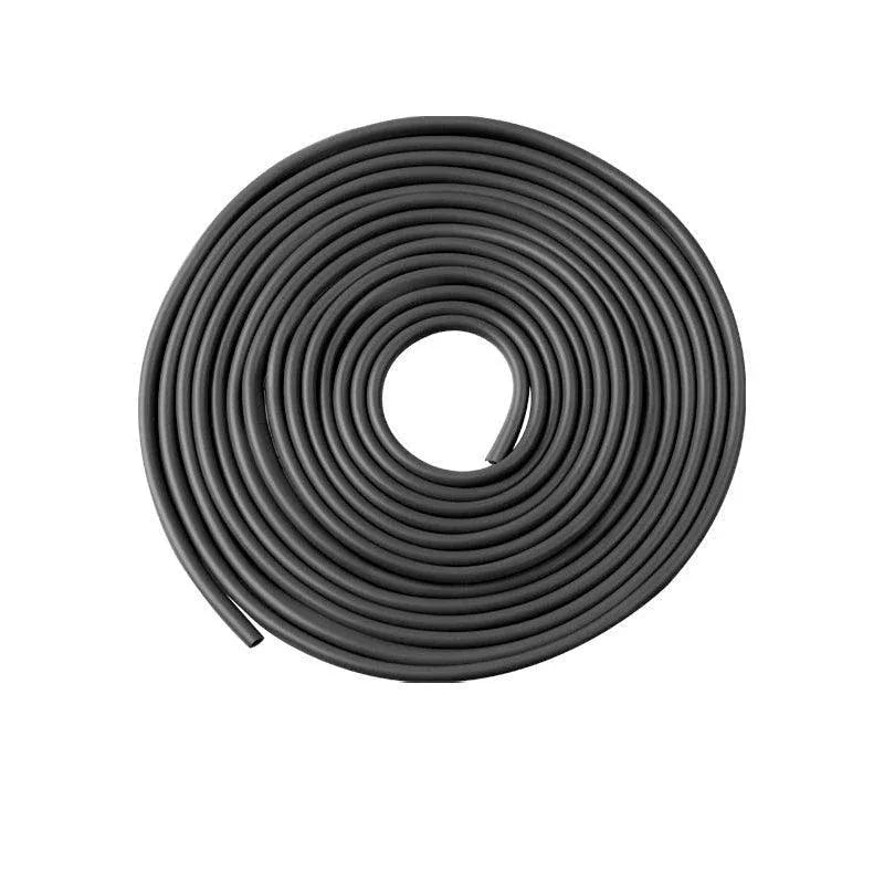 5m Car Door Edge Protector Strip Anti-Scratch Protection Rubber Trim Seal - Black