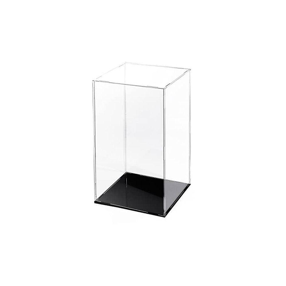 Acrylic Display Case Clear Box Dustproof Large Self-Install Cars Trucks - 18.3x14.4x37.2CM