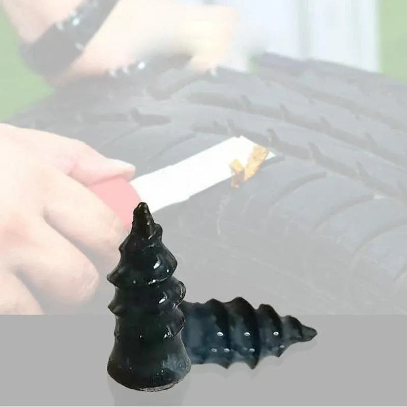 20PCS Vacuum Tyre Repair Nail Set Tire Repair Rubber Nail Tools For Car