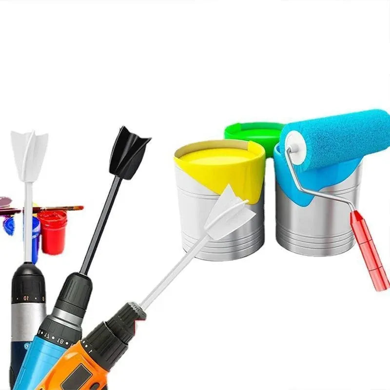 Epoxy Mixer Attachment For Drill Reusable Paint And Resin Mixer Paddles Tool - 2PCS