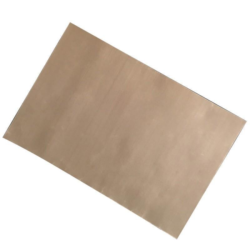 High Temperature Resistant Household Baking Paper Baking Sheet Cloth Non-Stick - Brown 40*60CM