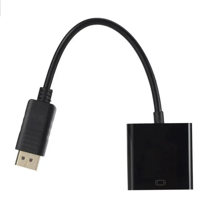 DisplayPort to DVI Adapter Cable 1080P DP Male to DVI Female Converter 20cm