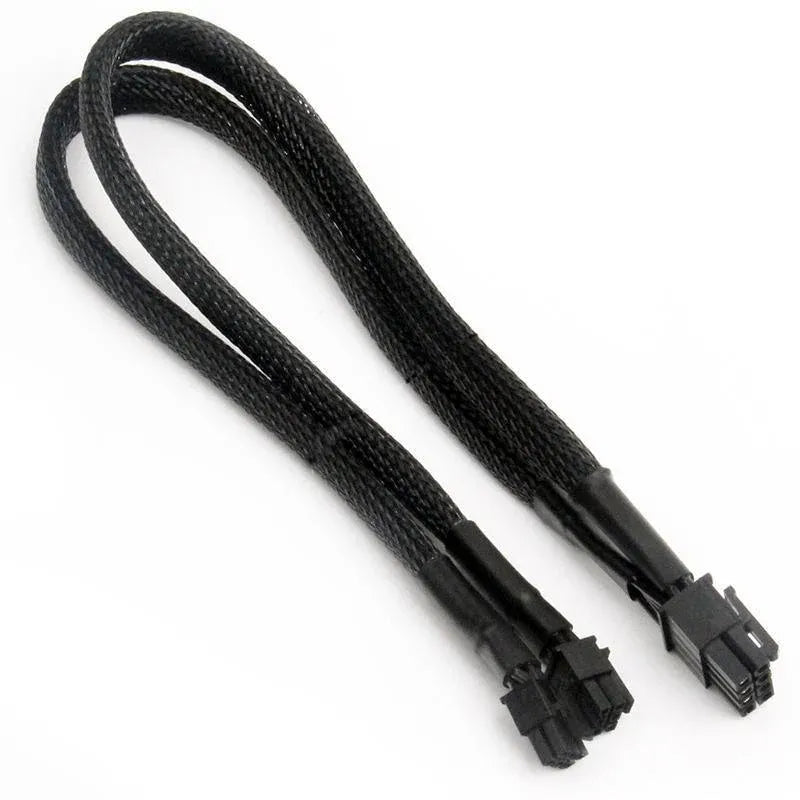 Dual Mini 6 Pin to 8 Pin PCI-E Video Card Power Cable Y Splitter 18AWG Mac Pro