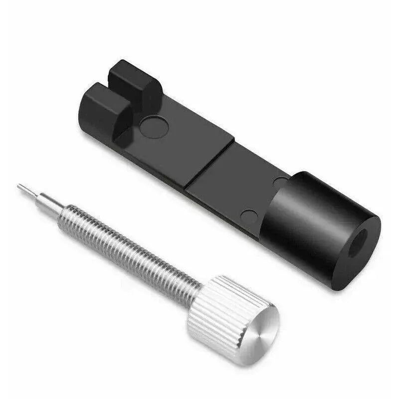 Metal Adjustable Watch Band Bracelet Repair Tool Link Pin Remover 6 Replace Pins