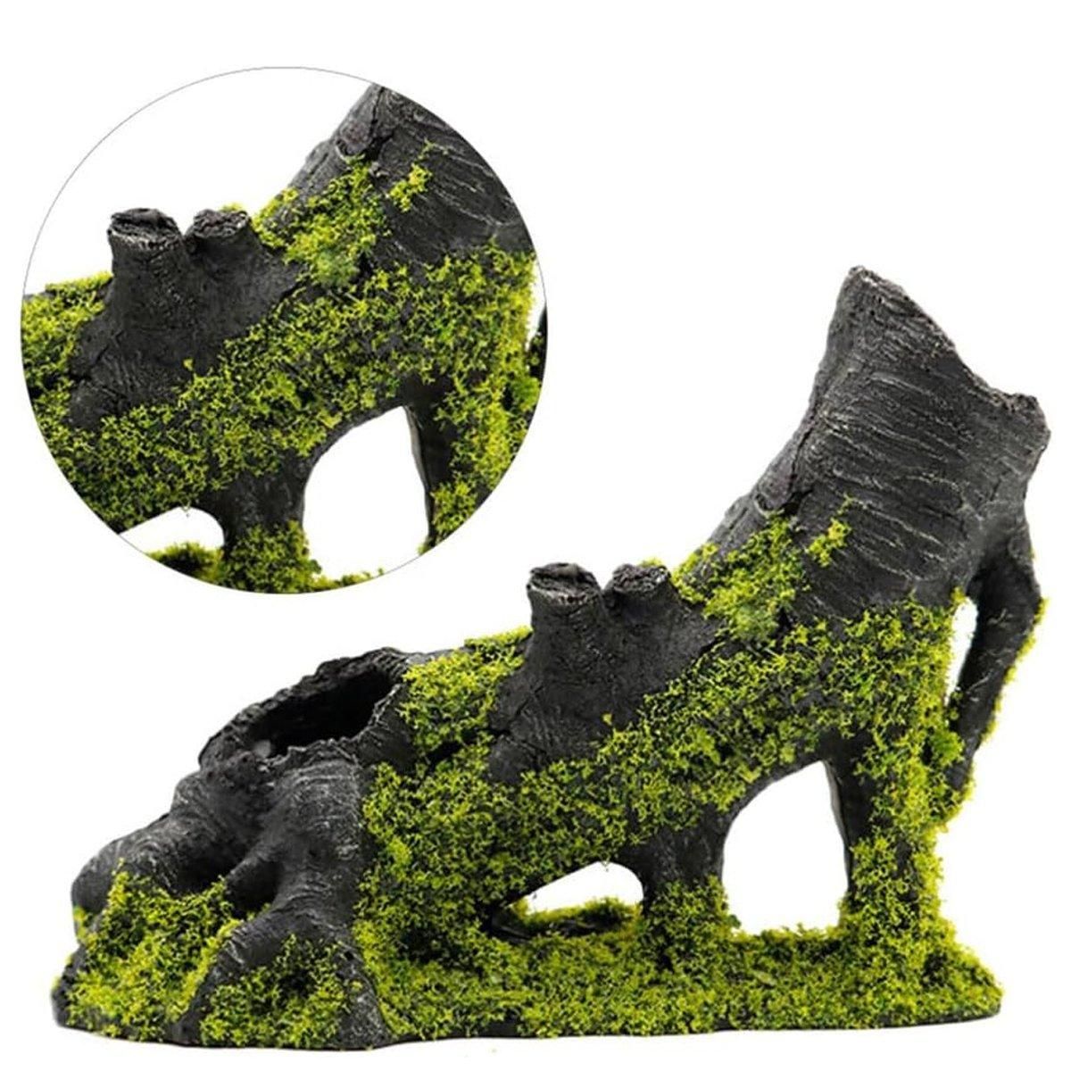 Resin Fish Tank Decorations Aquascape Dead Wood Ornament Simulation for Aquarium