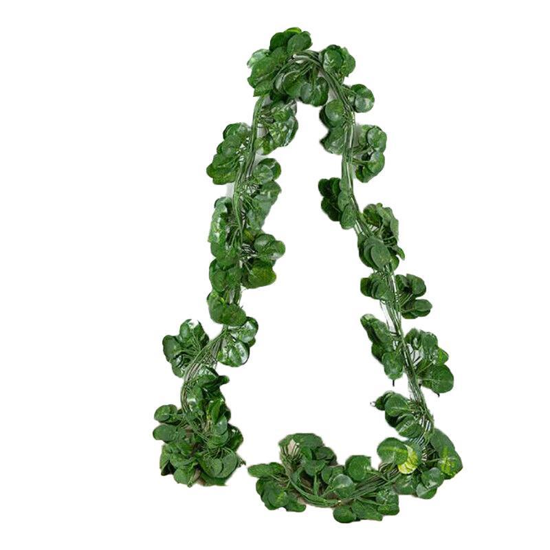 12 X 2M Artificial Ivy Vine Fake Foliage Flower Hanging Leaf Garland Plant Party - Watermelon Leaves