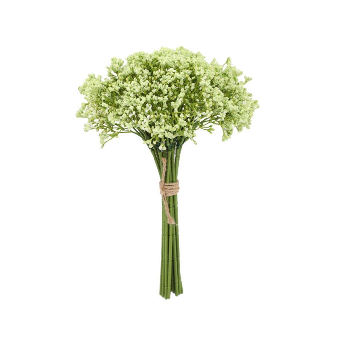 16pcs Artificial Foam Full Star Flowers Wedding Bouquet Home Decor Simulation - Green