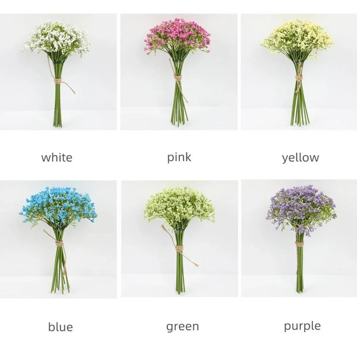 16pcs Artificial Foam Full Star Flowers Wedding Bouquet Home Decor Simulation - Purple