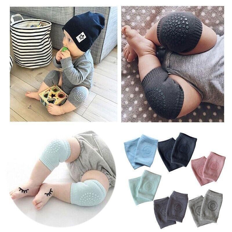 Crawling Knee Pads Protective Cushion Protector Legs Warmer - Dark Grey
