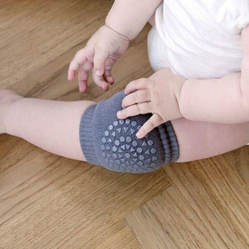 Crawling Knee Pads Protective Cushion Protector Legs Warmer - Dark Grey