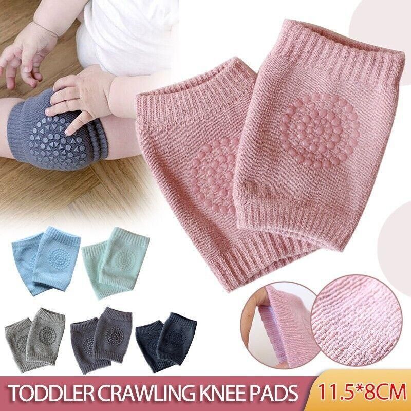 Crawling Knee Pads Protective Cushion Protector Legs Warmer - Dark Grey
