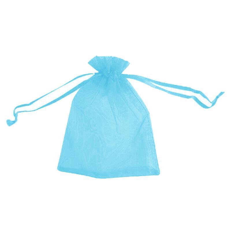 Organza Bag Sheer Bags Jewellery Wedding Candy Packaging Sheer Bags 10*15 cm - Dark Purple