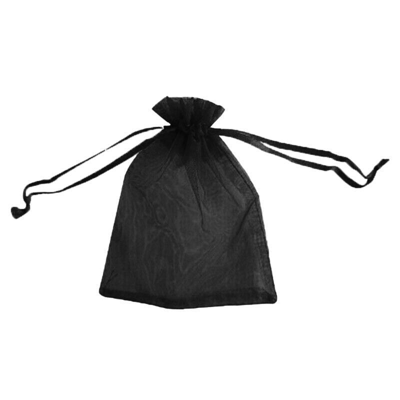 Organza Bag Sheer Bags Jewellery Wedding Candy Packaging Sheer Bags 10*15 cm - Dark Purple