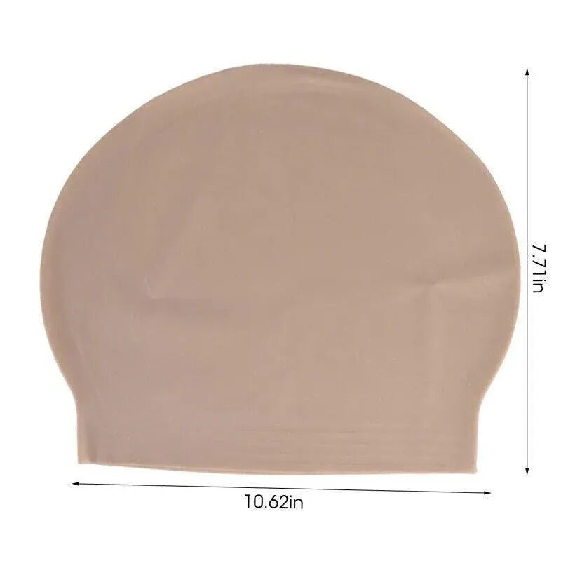Bald Cap Head Costume Accessory for Halloween Party and Cosplay
