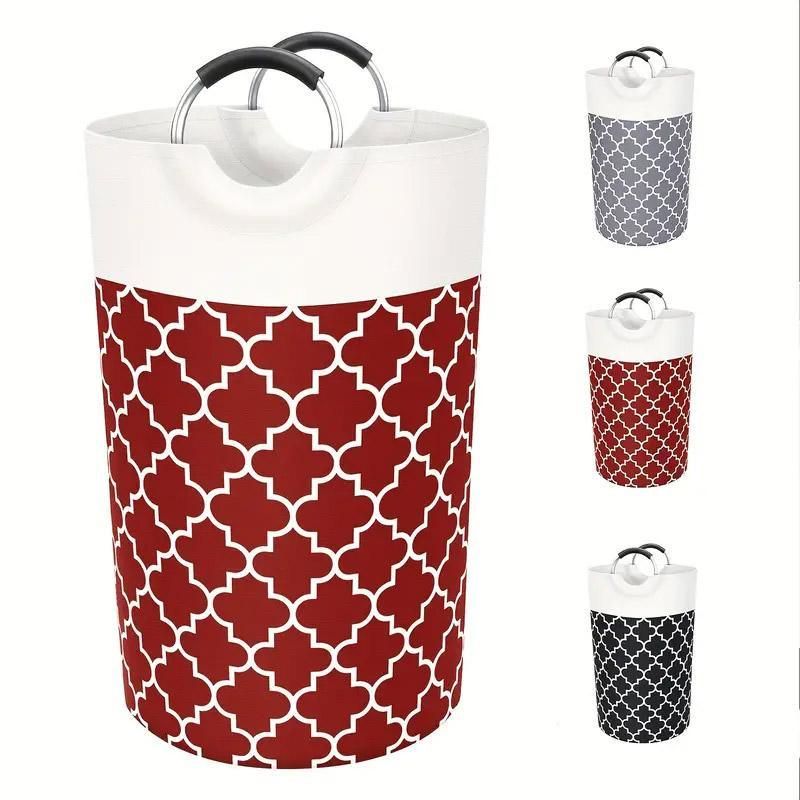 82L Large Capacity Laundry Basket for Dirty Clothes Toy Storage and Organizing - Black