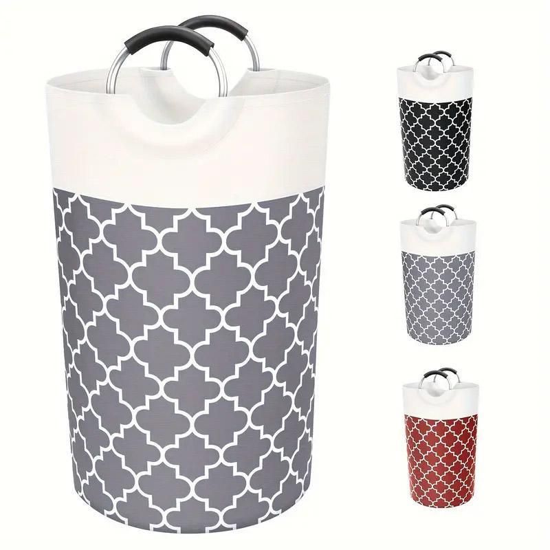 82L Large Capacity Laundry Basket for Dirty Clothes Toy Storage and Organizing - Black