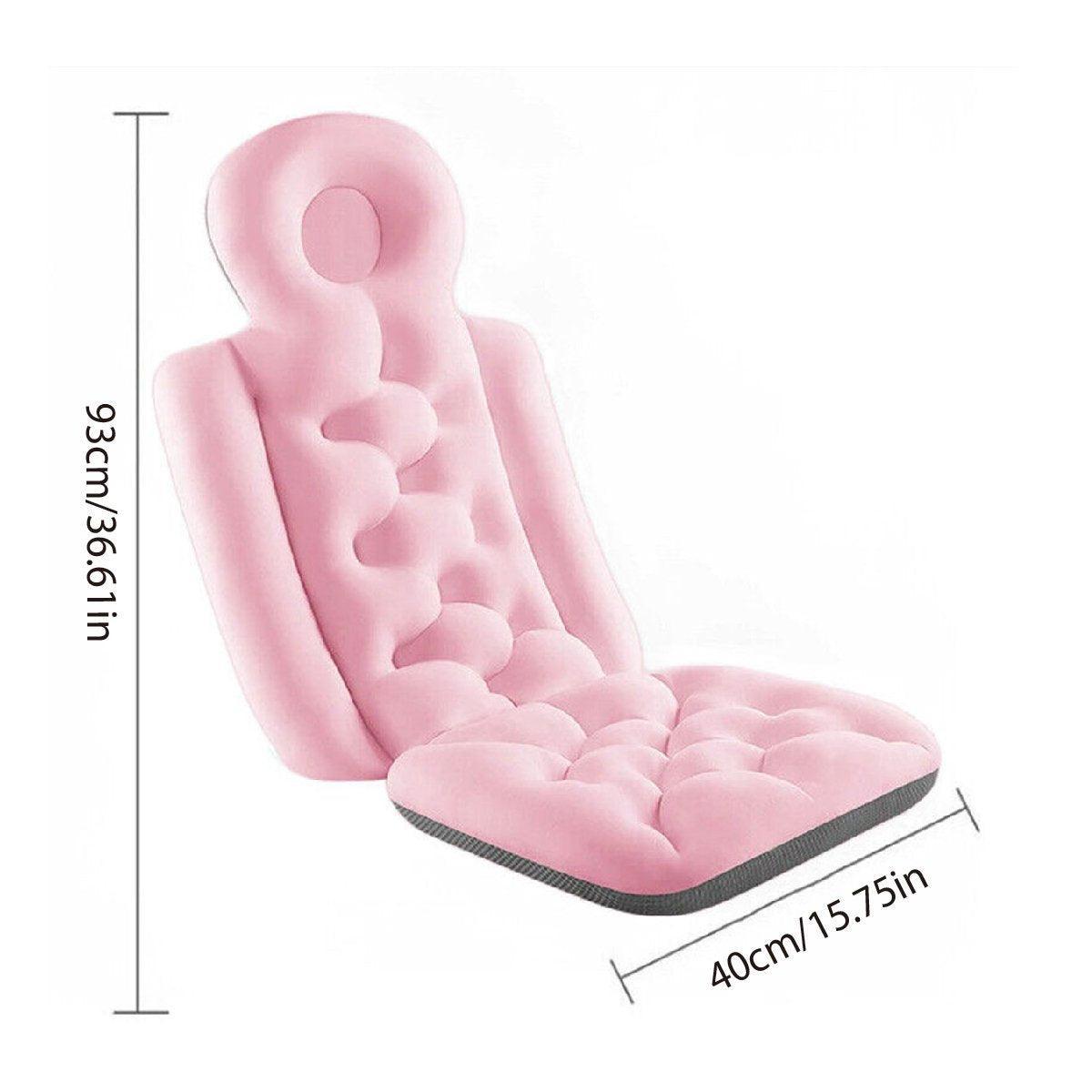 Non-Slip Bath Mat with Cushion Support Universal Bathroom Mat