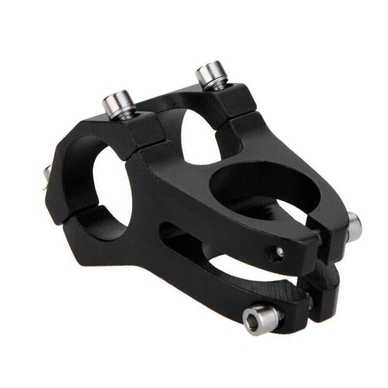 MTB Mountain Bike Handlebar Stem 31.8mm Aluminium Alloy Short Stem Cycling Part - Blue
