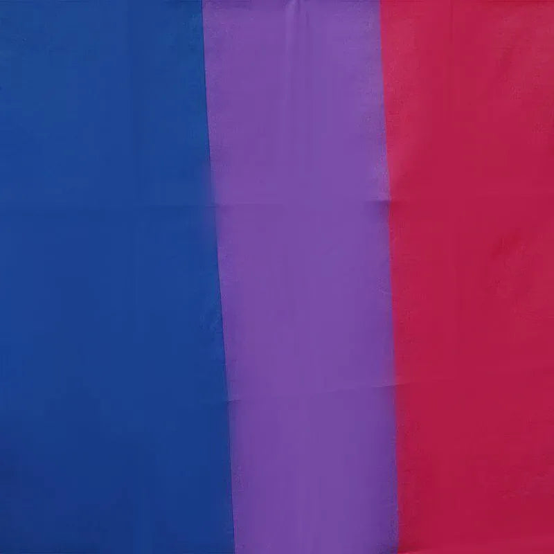 Bisexual Large Flag 150X90Cm Bi Sexual Pride Lgbt Lesbian Gay Rainbow Mardi Gras