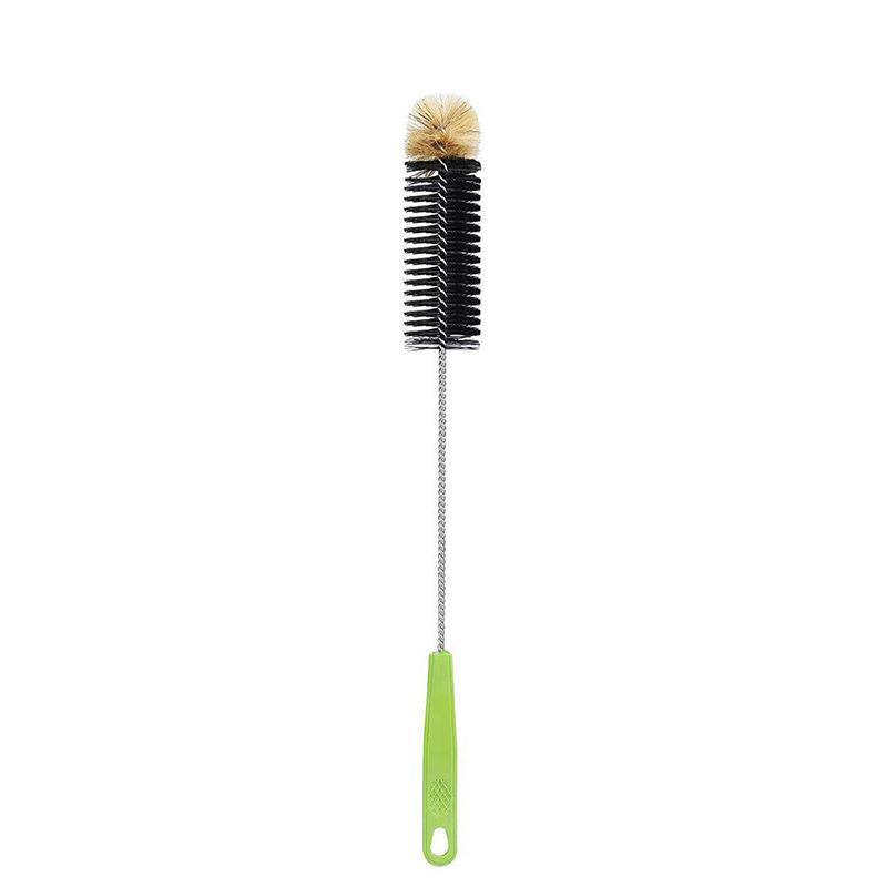 Long Bottle Cleaning Brush 40cm Nylon Wine Water Thermos Jar Scrubber