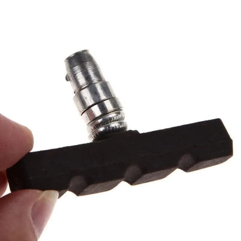 4Pcs Mountain Bicycle V Braking Pads Blocks Shoes For Bike V Brake System Black