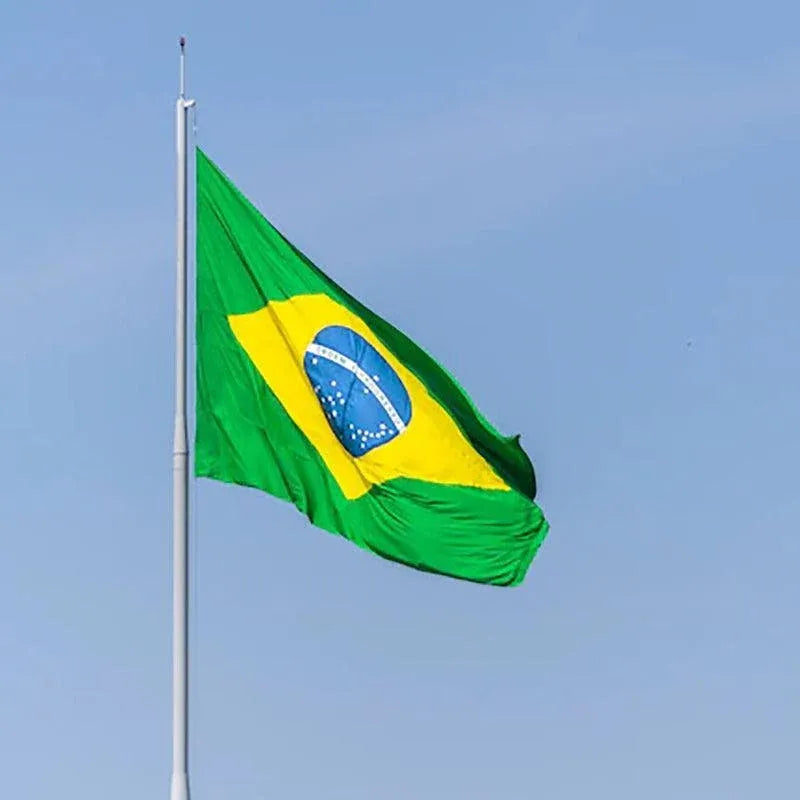 Large Brazilian Brazil Flag Heavy Duty Outdoor 90 X 150 cm - 3Ft X 5Ft