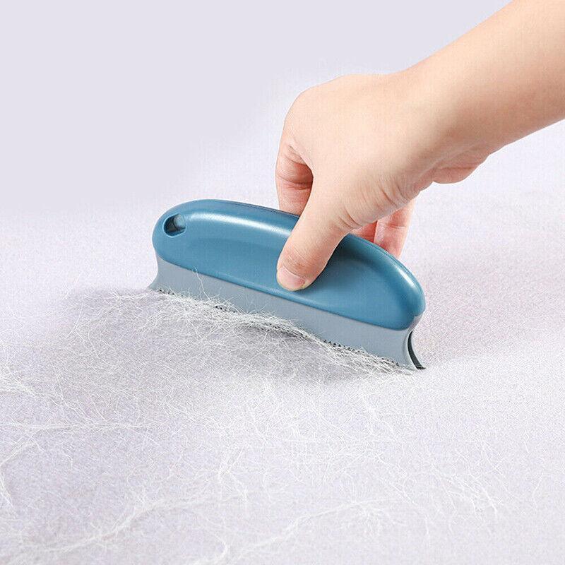 2PCS Reusable Pet Hair Remover Brush for Sofa Carpet Clothes Car Interior Cleaning