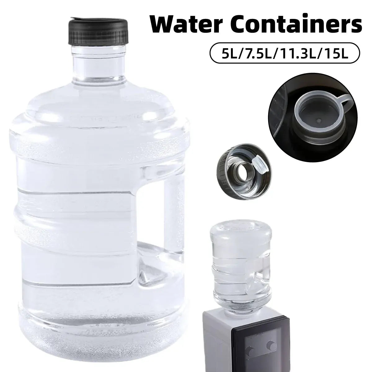 Water Storage Jugs Water Bucket Pure Water Barrel Portable Water Tank Water - 5L
