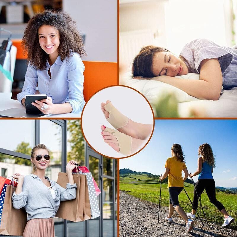 Bunion Corrector Hammer Toe Splint Straightener Orthopedic Brace Hallux Valgus